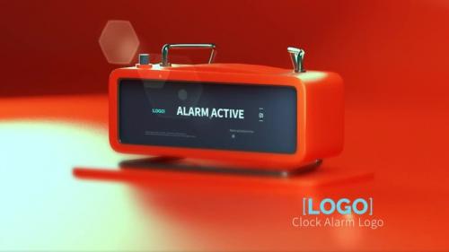 MotionArray - Clock Alarm Logo - 1261450