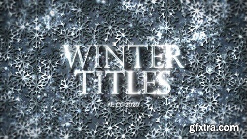 Videohive Luxury Winter Titles 42745670