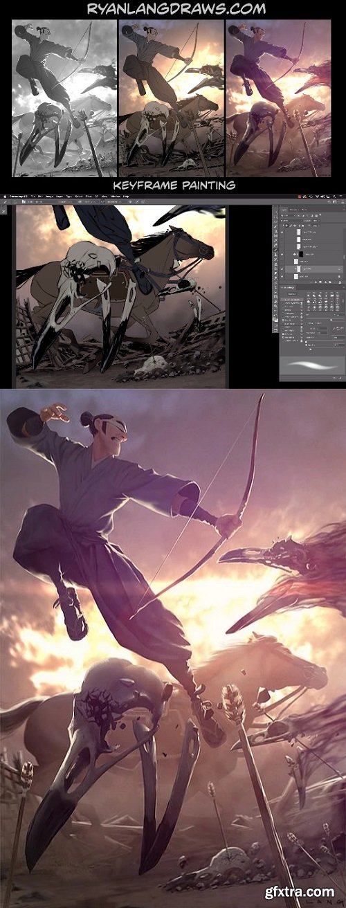 Archer Moment: Keyframe Painting