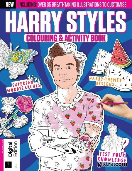 Harry Styles Colouring & Activity Book – December 2022