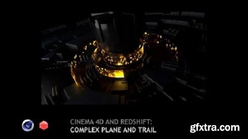 Cinema 4D and redshift: Complex plane and trail