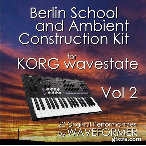 Waveformer Berlin School and Ambient Construction Kit Vol 2 for Korg Wavestate