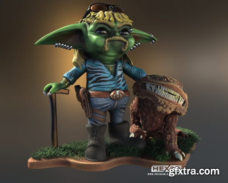 Yoda Nexu King – 3D Print Model