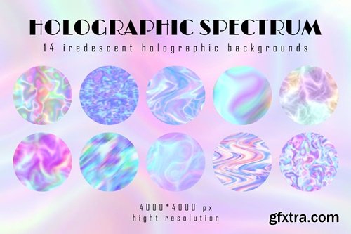 Holographic Iridescent Texture Pack TASXXAN