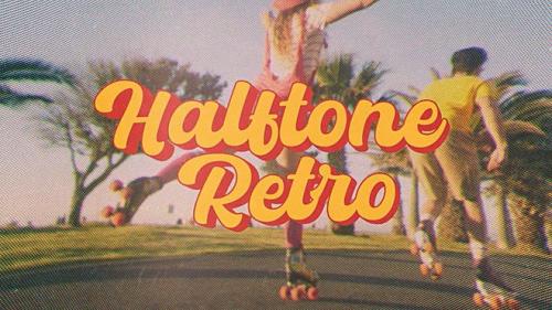 MotionArray - Halftone Retro Reveal - 1251488