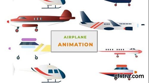 Videohive Airplane Pack Animation 42802998