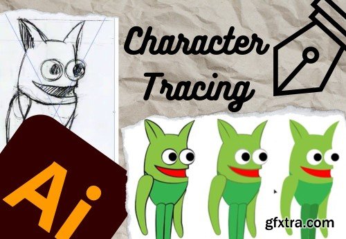 Tracing a Character using Adobe Illustrator