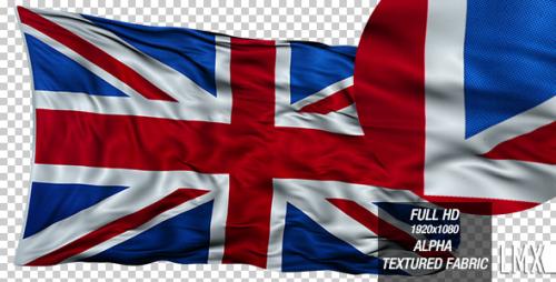 Videohive - United Kingdom Loop Flag - 6242536