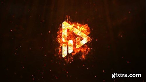 Videohive Fire Logo Reveal 42854260