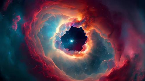 Videohive - Nebula Galaxy Loop 4K - 42827343