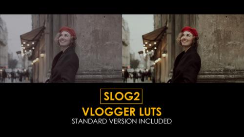 Videohive - Slog2 Vlogger and Standard LUTs - 42789824