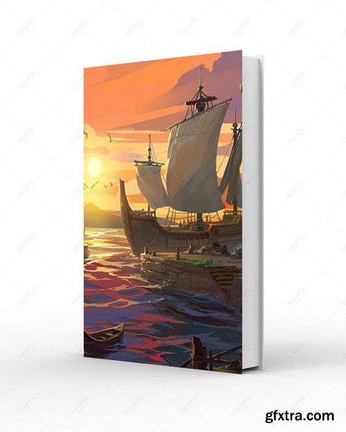 3d Book Cover Mockup Template 450135599