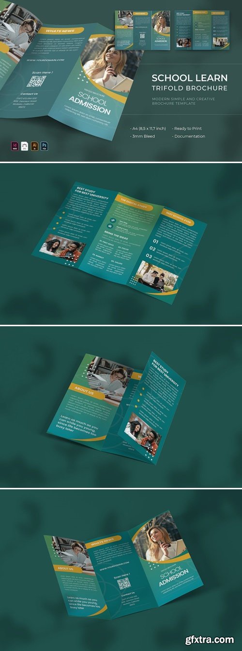 School Learn | Trifold Brochure AS788EF
