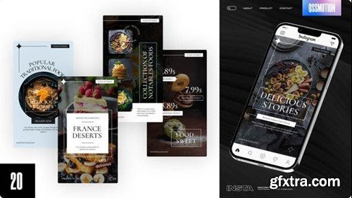 Videohive Food Instagram Stories. 42856949