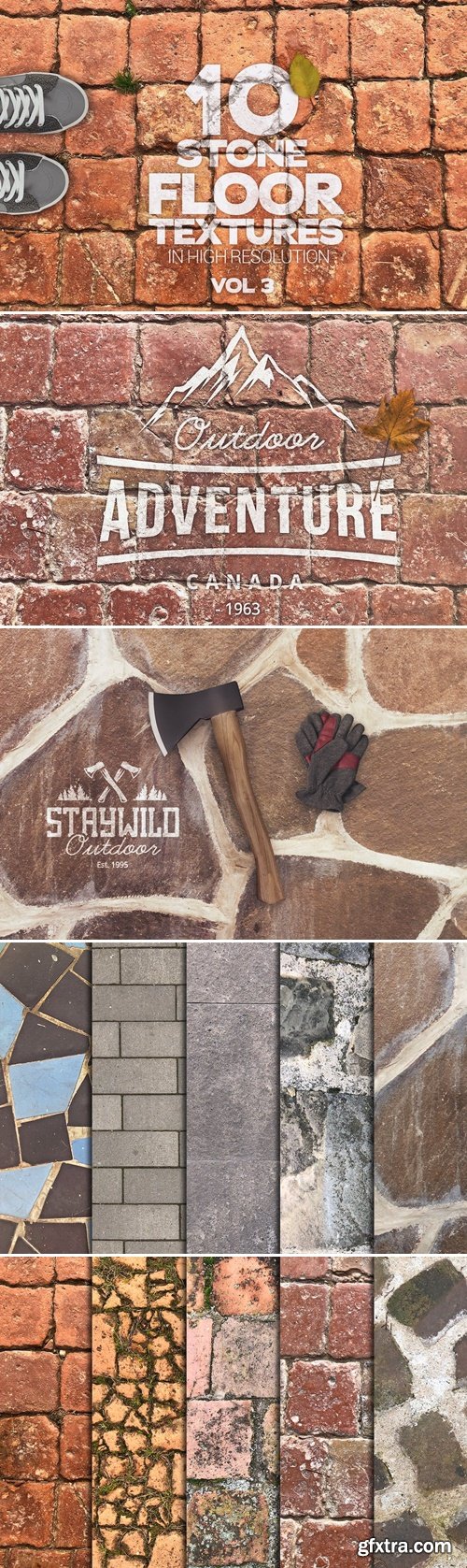 Stone Floor Textures x10 Vol.3 ZC7E9DL