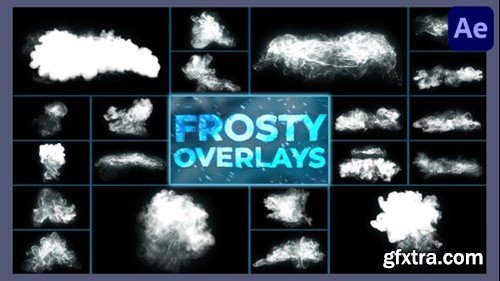 Videohive Frosty Winter Overlays for After Effects 42901271