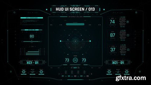 Videohive HUD Screen Interface 2 42862157