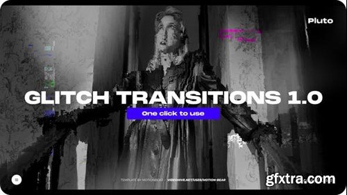 Videohive Glitch Transitions 42879978