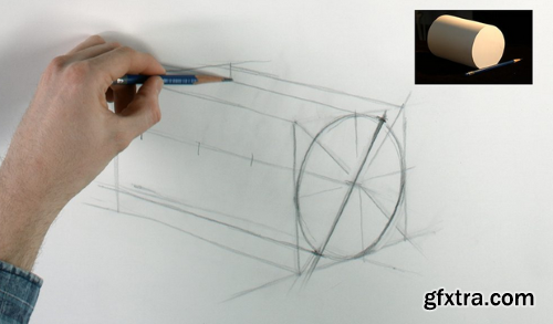 New Masters Academy - How to Draw Geometric Forms with Iliya Mirochnik