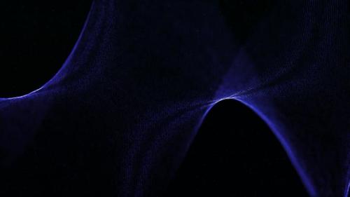 Videohive - Blue Glowing Particles Animation Loop - 42917613