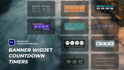 Videohive - Banner Widget Countdown Timers - 42818939