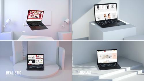 Videohive - Web Promo | Laptop Mock Up - 42897952