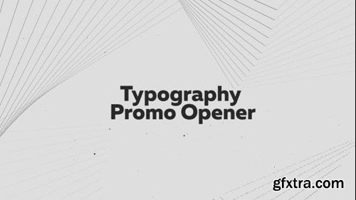 Videohive Typography Promo Opener 19653884