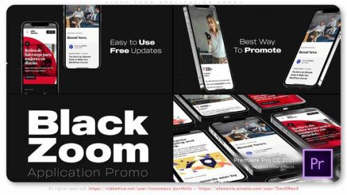 Videohive - Black Zoom Application Promo - 42800561