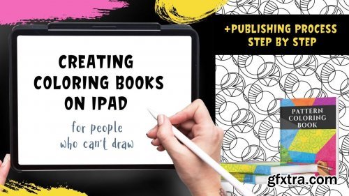  Create coloring books using your iPad - for people who can\'t draw