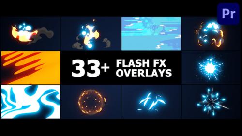 Videohive - Flash FX Overlay Pack | Premiere Pro MOGRT - 42881277