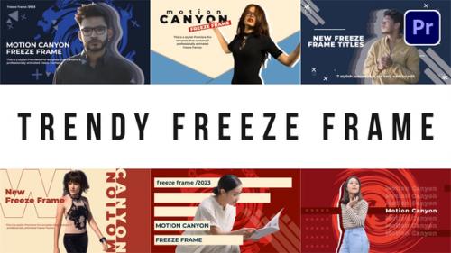 Videohive - Trendy Freeze Frame - 42924220