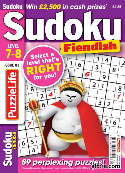 PuzzleLife Sudoku Fiendish – 05 January 2023