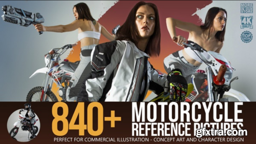 ArtStation - Grafit Studio - 840+ Motorcycle Reference Pictures