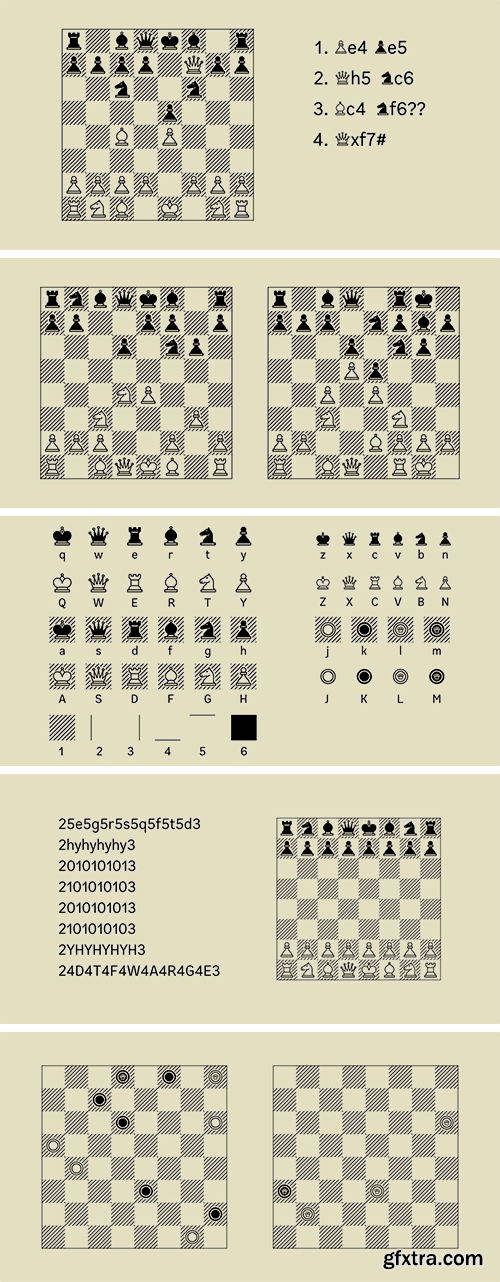 Chessnota Font