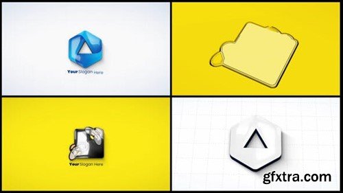 Videohive 3D Extrude logo Reveal 42944950