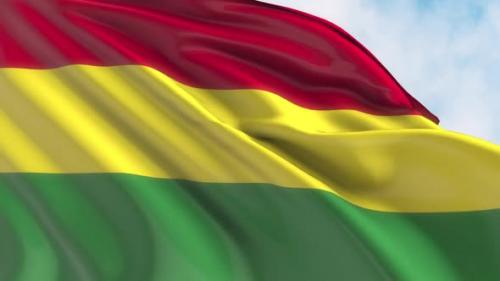 Videohive - Bolivia Flag Waving - 42970751