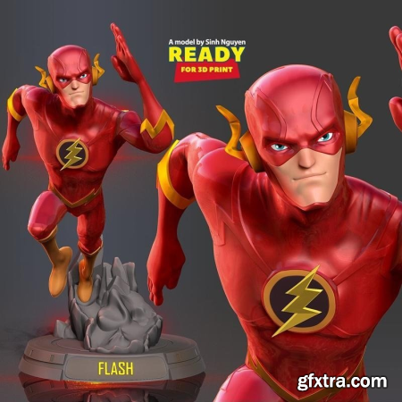 Flash stylized – 3D Print Model
