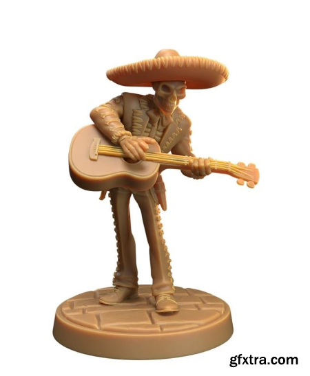 The Gunslinger Lodge – Muertos Mariachis – 3D Print Model
