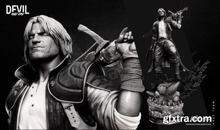 Wicked – Dante Statue – Devil May Cry – 3D Print Model