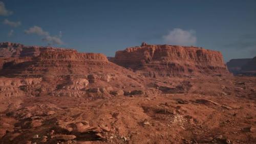 Videohive - Scenic View of Sunrise in Grand Canyon National Park - 42950072