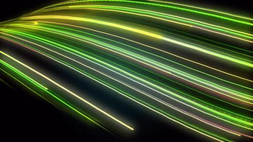 Videohive - Abstract Speed Lines Glowing Motion - 42942246