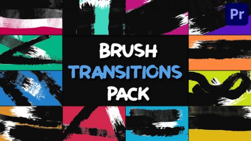 Videohive - Brush Transition Pack for Premiere Pro - 42944438