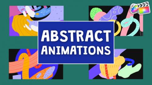 Videohive - Abstract Cartoon Animations for FCPX - 42947173