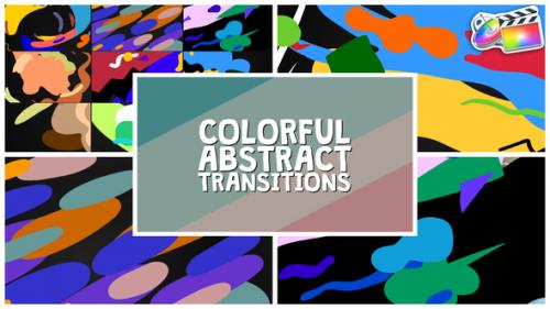 Videohive - Colorful Abstract Transitions | FCPX - 42947232