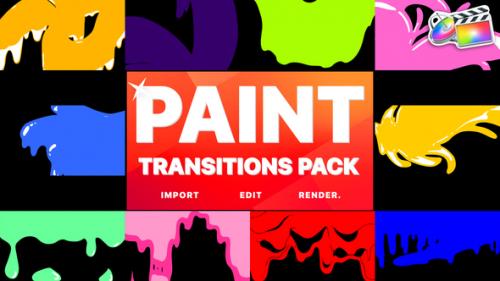 Videohive - Paint Transitions | FCPX - 42947391