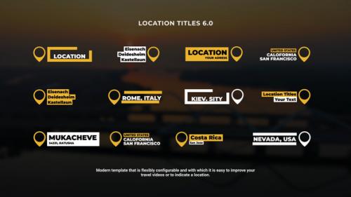 Videohive - Location Titles 6.0 | FCPX - 42974899