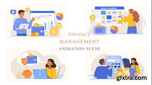 Videohive Finance Management Animation Scene 43044668