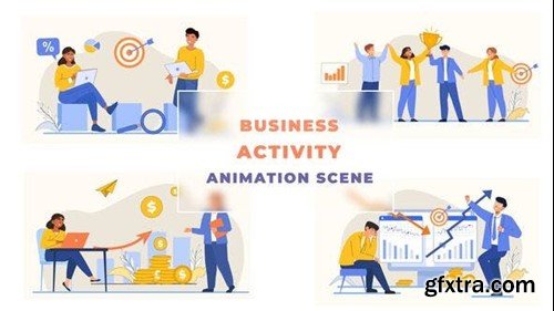 Videohive Business Activity Animation 43069295