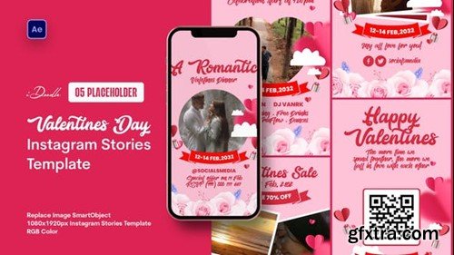 Videohive Valentine\'s Day Instagram Stories Template 42992222