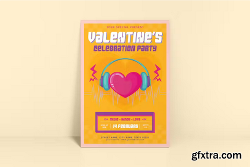 Valentine Celebration Flyer BBWYD7X
